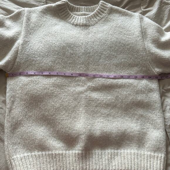 Jacquemus Cream Sweater with Black Logo - Picture 7 of 8